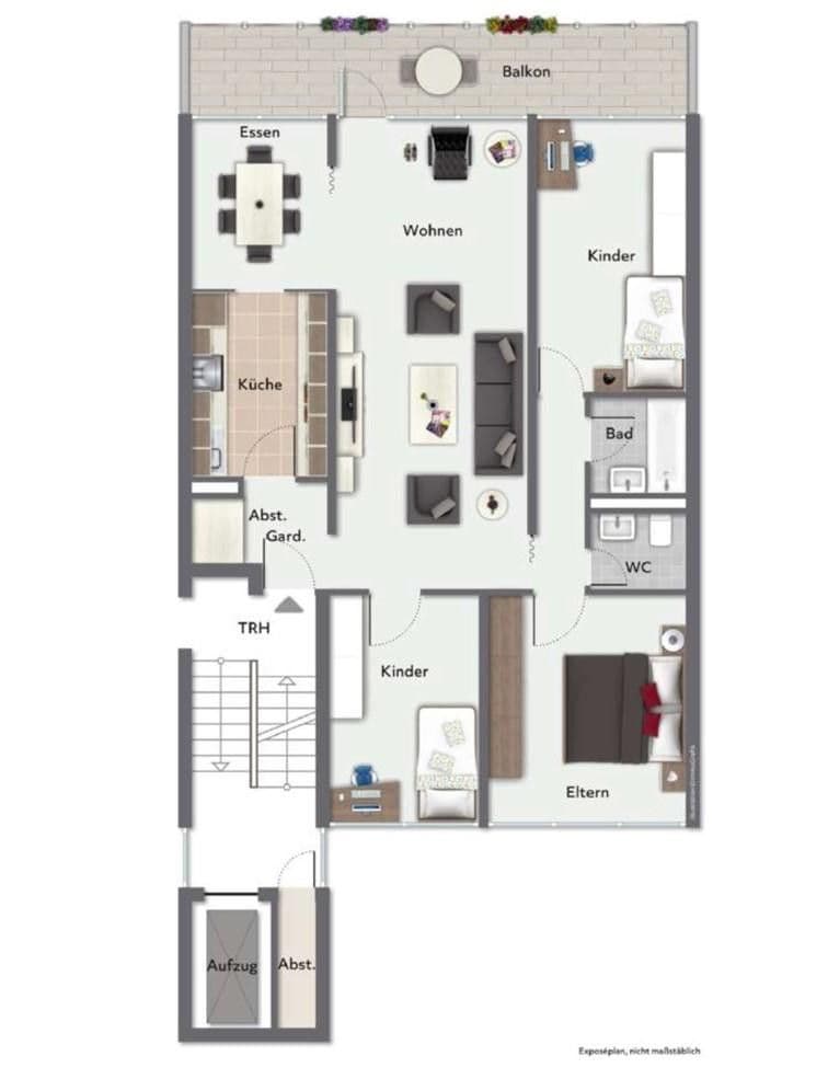 Prodej bytu 4+kk 106 m², Balingen, Bádensko-Württembersko Prodej bytu 4+kk 106 m², Balingen, Bádensko-Württembersko