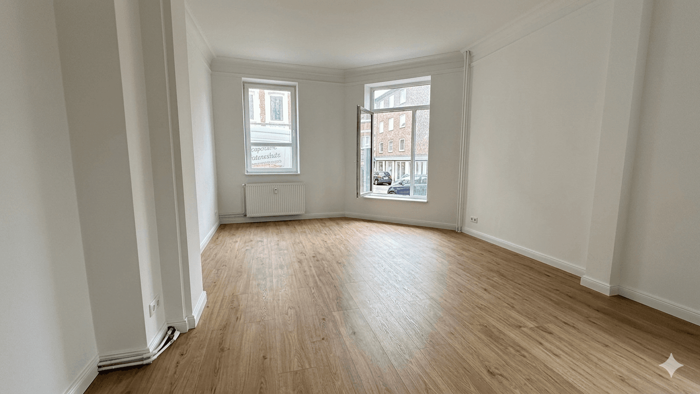 Pronájem bytu 2+1 46 m², Dorotheenstraße 23, Flensburg, Šlesvicko-Holštýnsko Pronájem bytu 2+1 46 m², Dorotheenstraße 23, Flensburg, Šlesvicko-Holštýnsko
