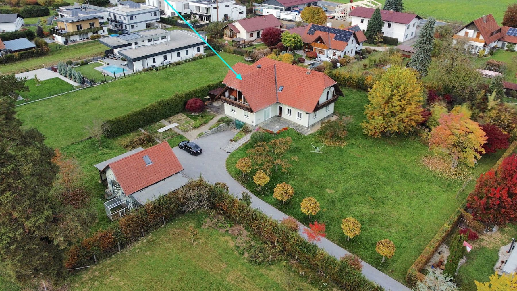 Prodej domu 314 m², pozemek 3.945 m², Lannach, Štýrsko Prodej domu 314 m², pozemek 3.945 m², Lannach, Štýrsko