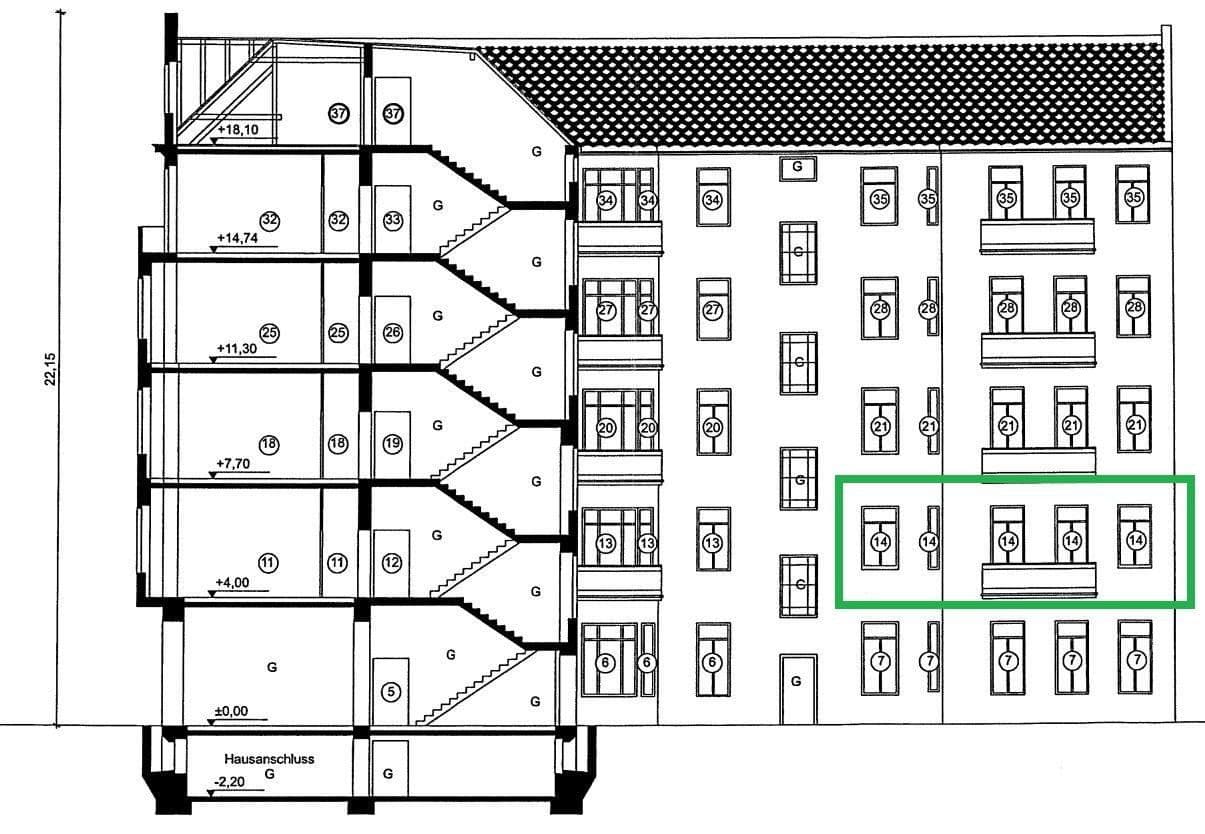 Prodej bytu 2+1 57 m², Berlin, Berlín Prodej bytu 2+1 57 m², Berlin, Berlín