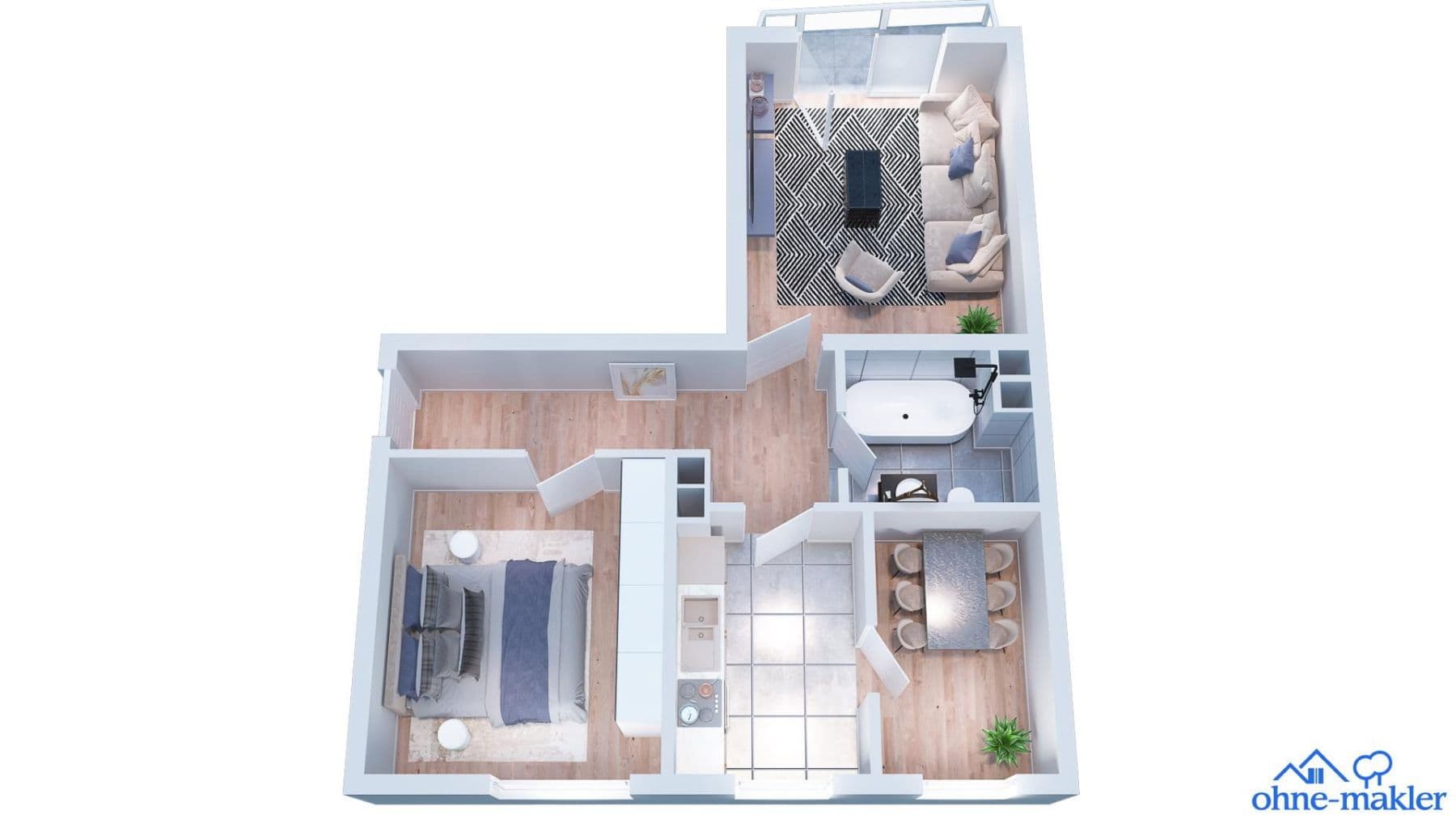 Prodej bytu 3+1 61 m², München, Bavorsko Prodej bytu 3+1 61 m², München, Bavorsko