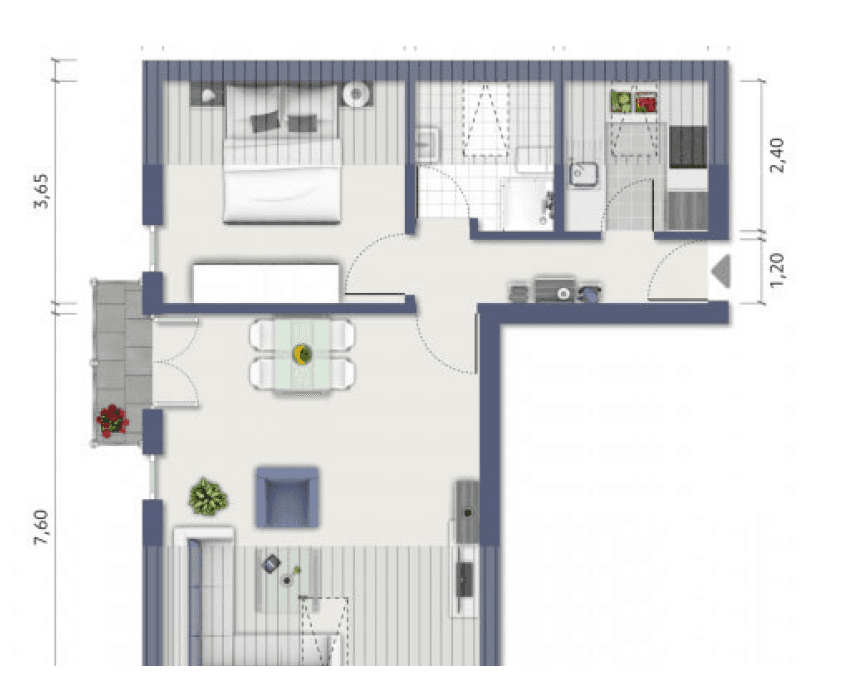 Pronájem bytu 2+1 64 m², Limburg an der Lahn, Hessen Pronájem bytu 2+1 64 m², Limburg an der Lahn, Hessen