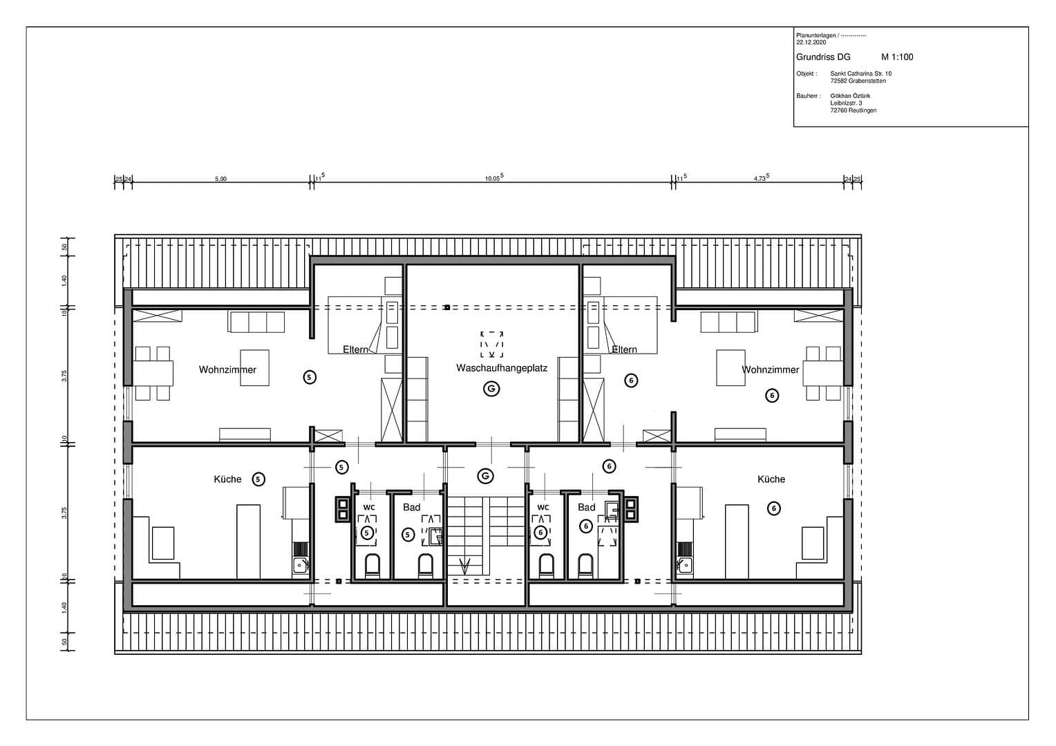 Pronájem bytu 2+1 90 m², Sankt-Catharina-Straße 10, Grabenstetten, Bádensko-Württembersko Pronájem bytu 2+1 90 m², Sankt-Catharina-Straße 10, Grabenstetten, Bádensko-Württembersko