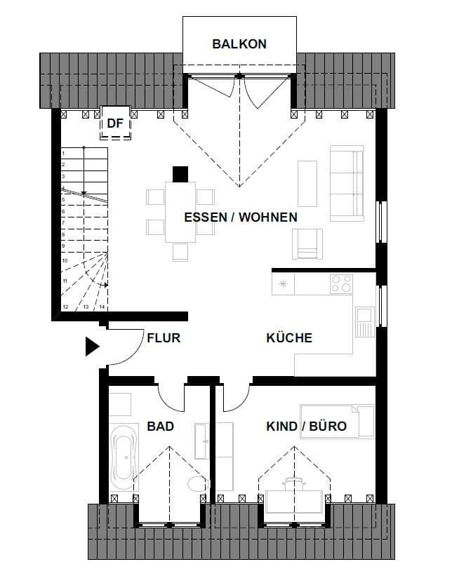Prodej bytu 3+1 111 m², Leininger Straße 6a, Grünstadt, Porýní-Falc Prodej bytu 3+1 111 m², Leininger Straße 6a, Grünstadt, Porýní-Falc