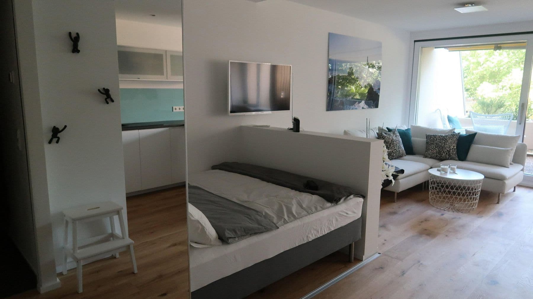 Pronájem bytu 1+kk 49 m², Neckarpromenade 16, Mannheim, Bádensko-Württembersko Pronájem bytu 1+kk 49 m², Neckarpromenade 16, Mannheim, Bádensko-Württembersko