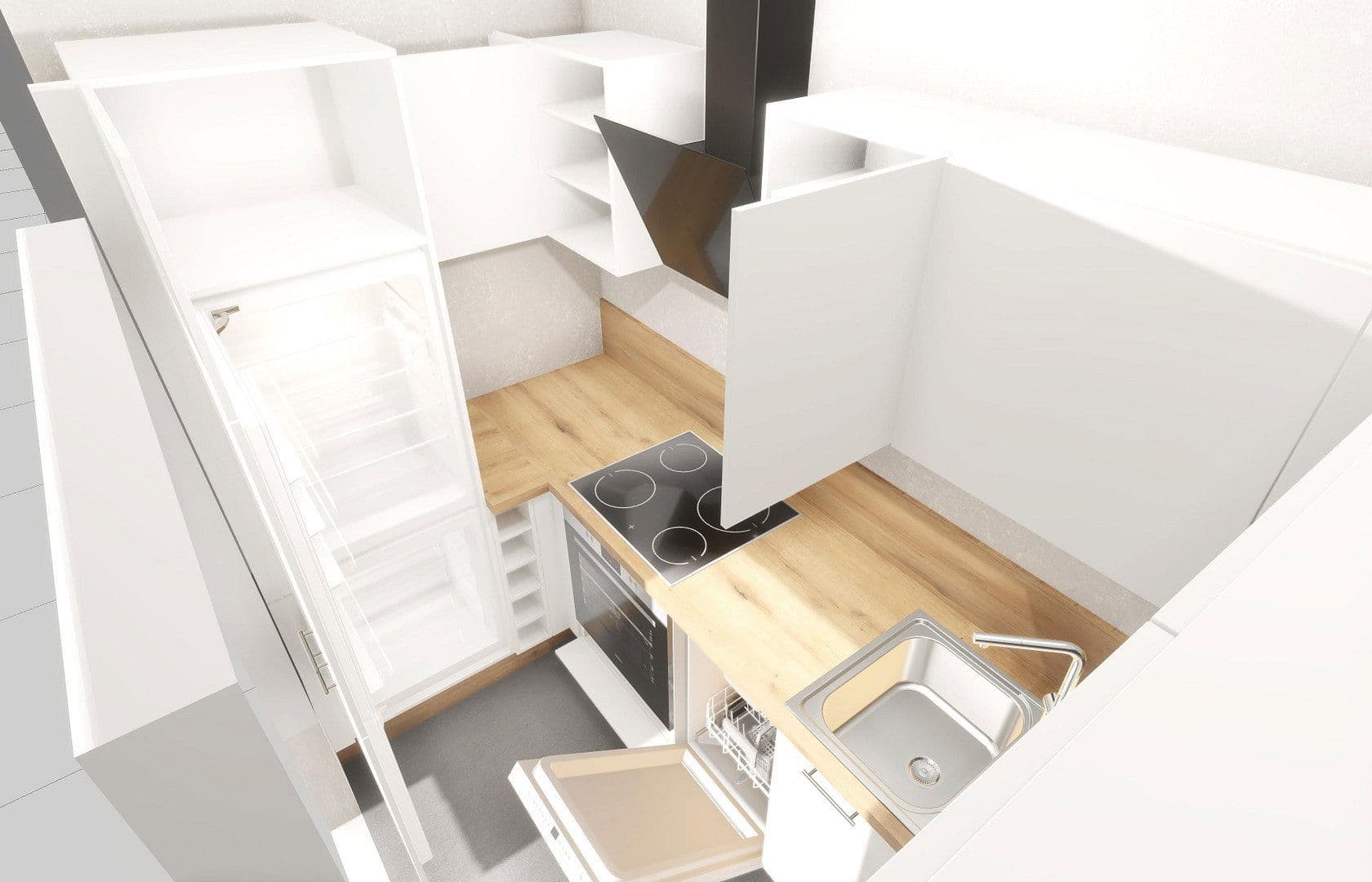 Pronájem bytu 2+1 59 m², Brühlstraße 42, Leinfelden-Echterdingen, Bádensko-Württembersko Pronájem bytu 2+1 59 m², Brühlstraße 42, Leinfelden-Echterdingen, Bádensko-Württembersko