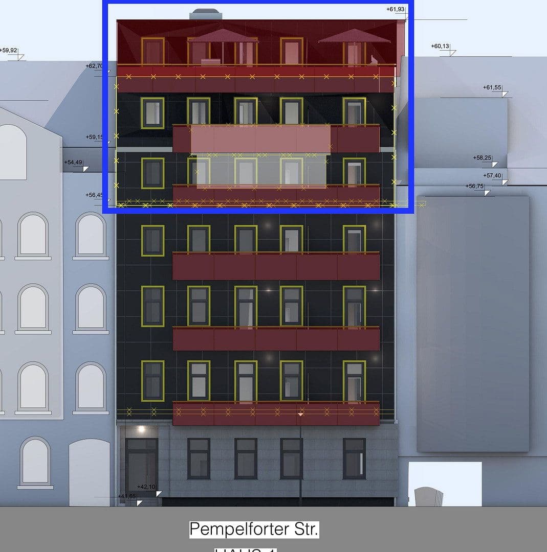 Prodej bytu 200 m², Pempelforter Str.44, Düsseldorf, Severní Porýní-Vestfálsko Prodej bytu 200 m², Pempelforter Str.44, Düsseldorf, Severní Porýní-Vestfálsko