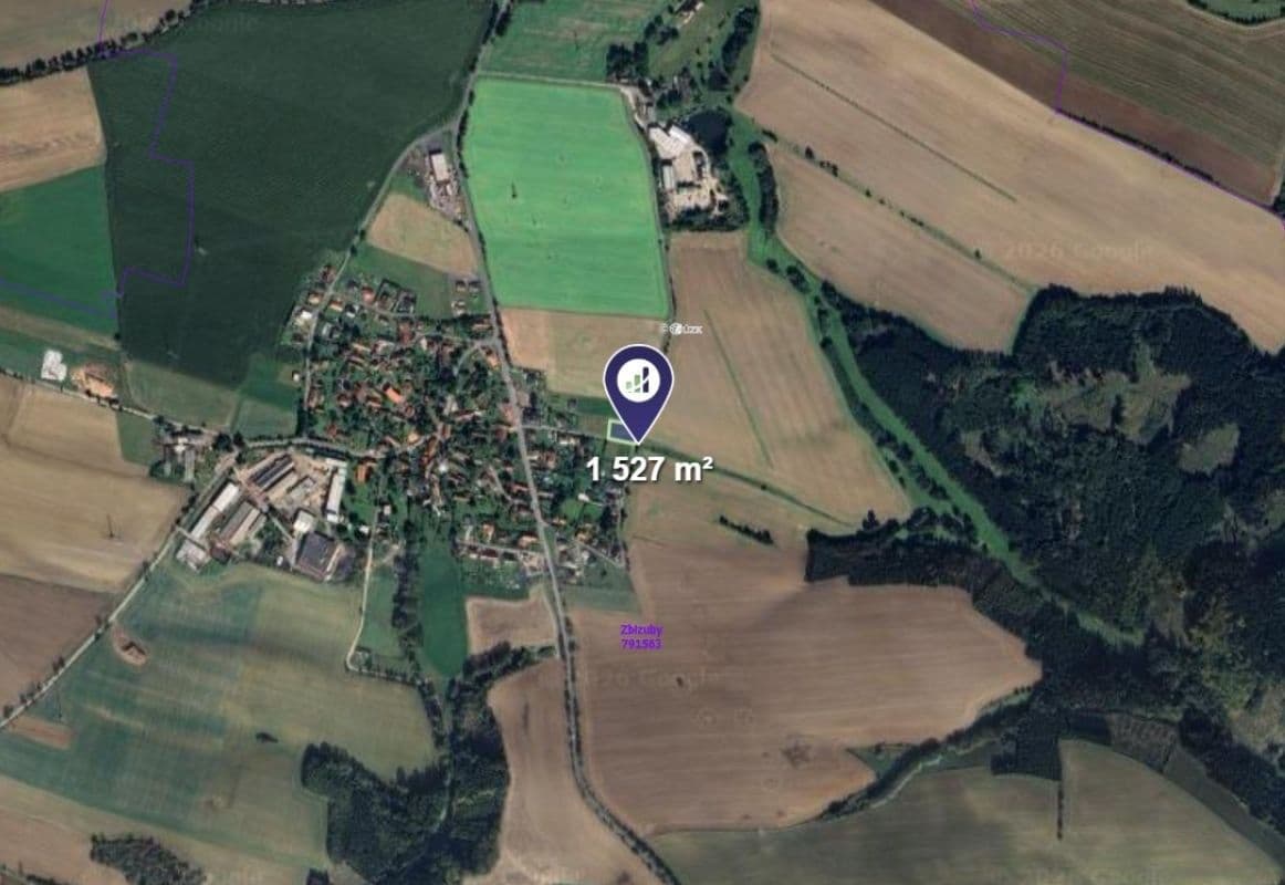 Prodej pozemku 1.527 m², Zbizuby, Středočeský kraj Prodej pozemku 1.527 m², Zbizuby, Středočeský kraj