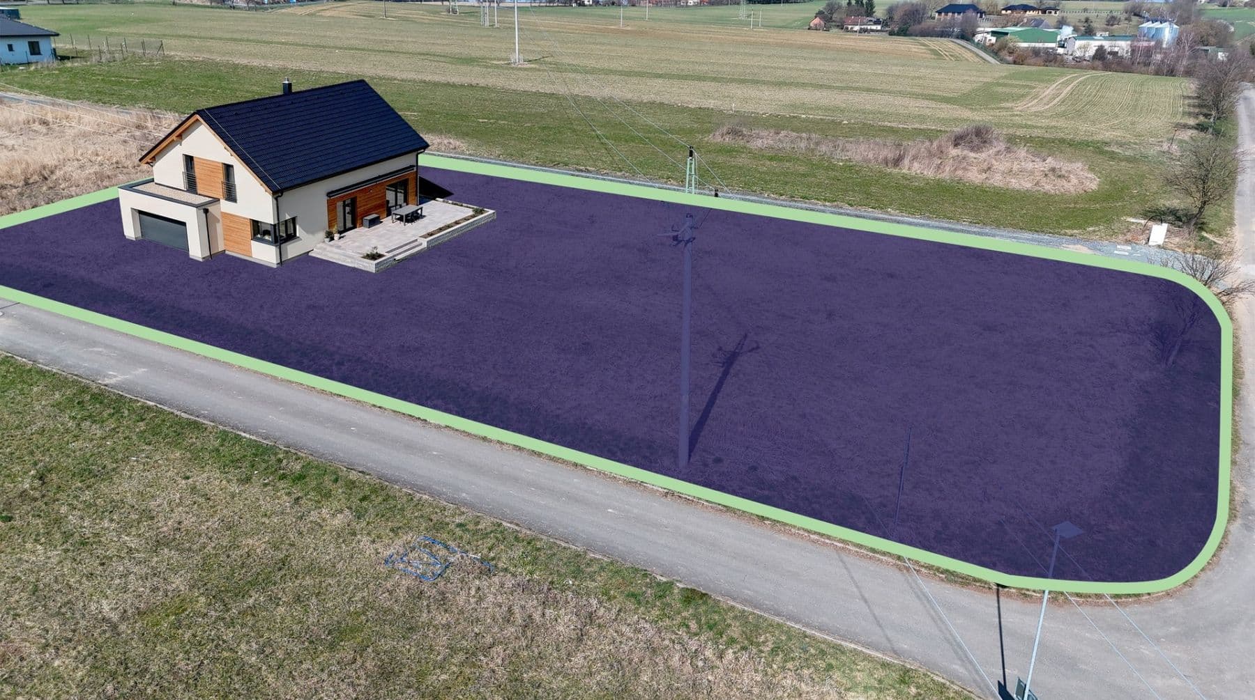 Prodej pozemku 1.527 m², Zbizuby, Středočeský kraj Prodej pozemku 1.527 m², Zbizuby, Středočeský kraj