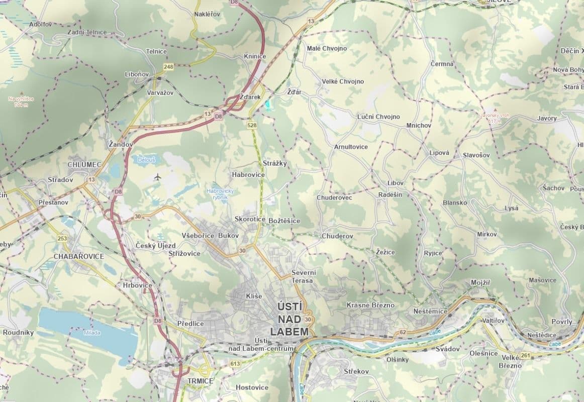 Prodej pozemku 1.839 m², Velké Chvojno, Ústecký kraj Prodej pozemku 1.839 m², Velké Chvojno, Ústecký kraj
