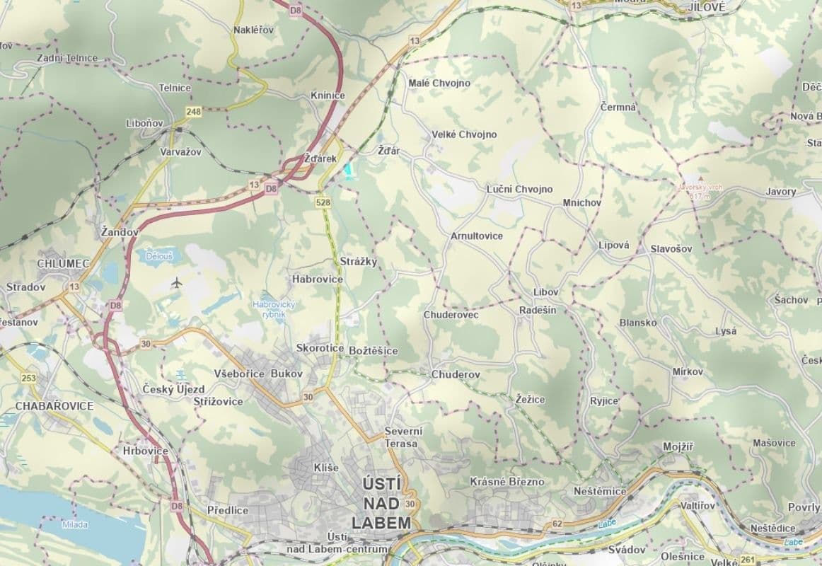 Prodej pozemku 6.869 m², Velké Chvojno, Ústecký kraj Prodej pozemku 6.869 m², Velké Chvojno, Ústecký kraj