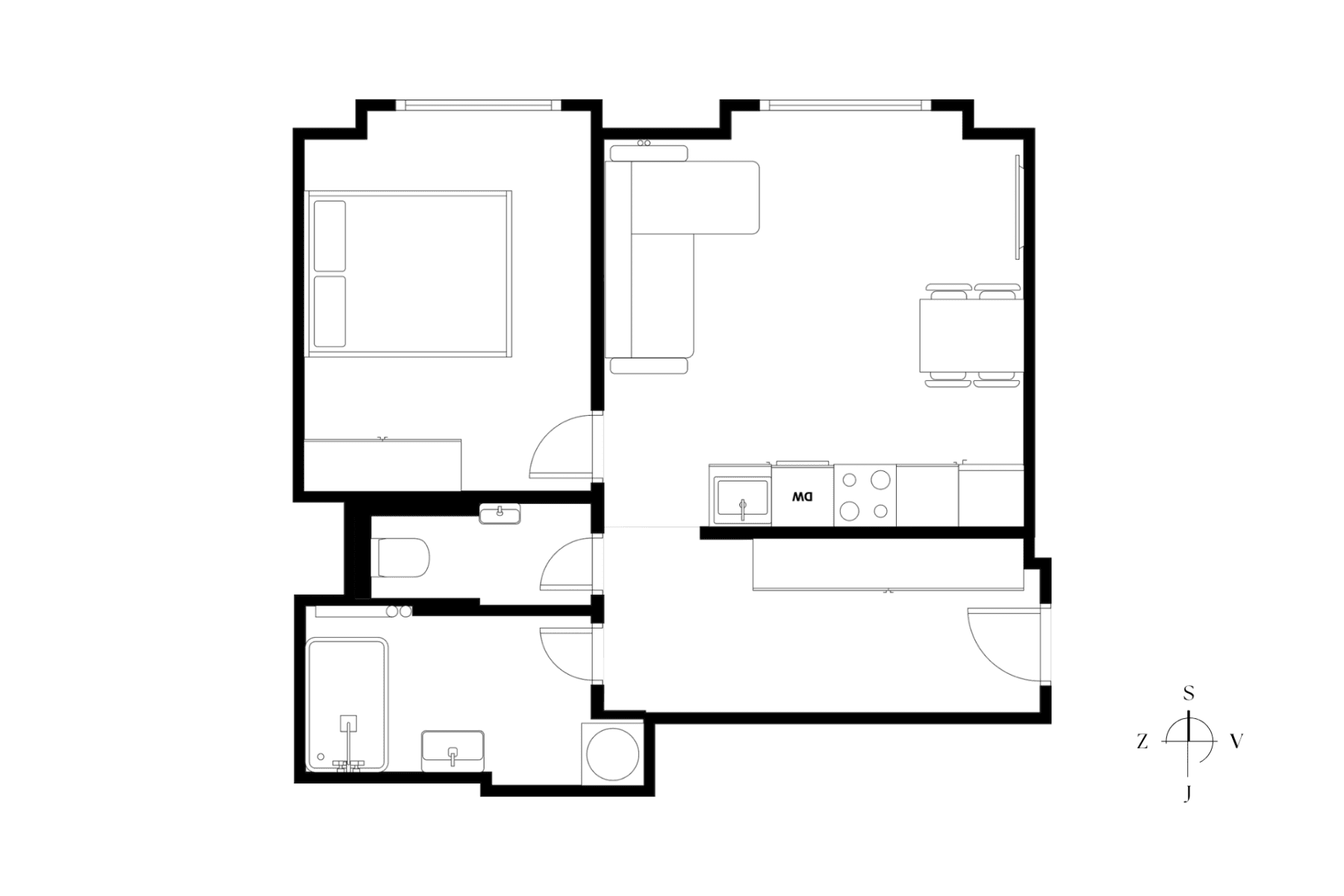 Prodej bytu 2+kk 41 m², Jakutská, Praha, Praha Prodej bytu 2+kk 41 m², Jakutská, Praha, Praha