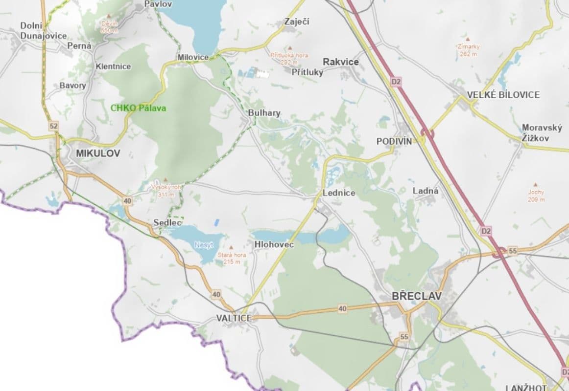 Prodej pozemku 35.932 m², Sedlec, Jihomoravský kraj Prodej pozemku 35.932 m², Sedlec, Jihomoravský kraj