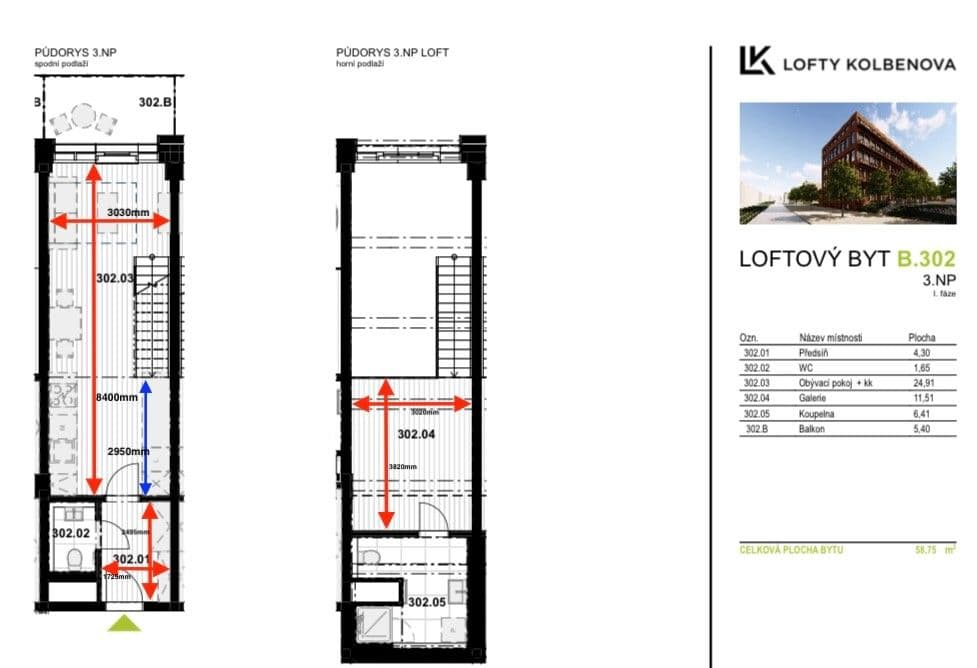 Prodej bytu 2+kk 53 m², Kolbenova, Praha, Praha Prodej bytu 2+kk 53 m², Kolbenova, Praha, Praha