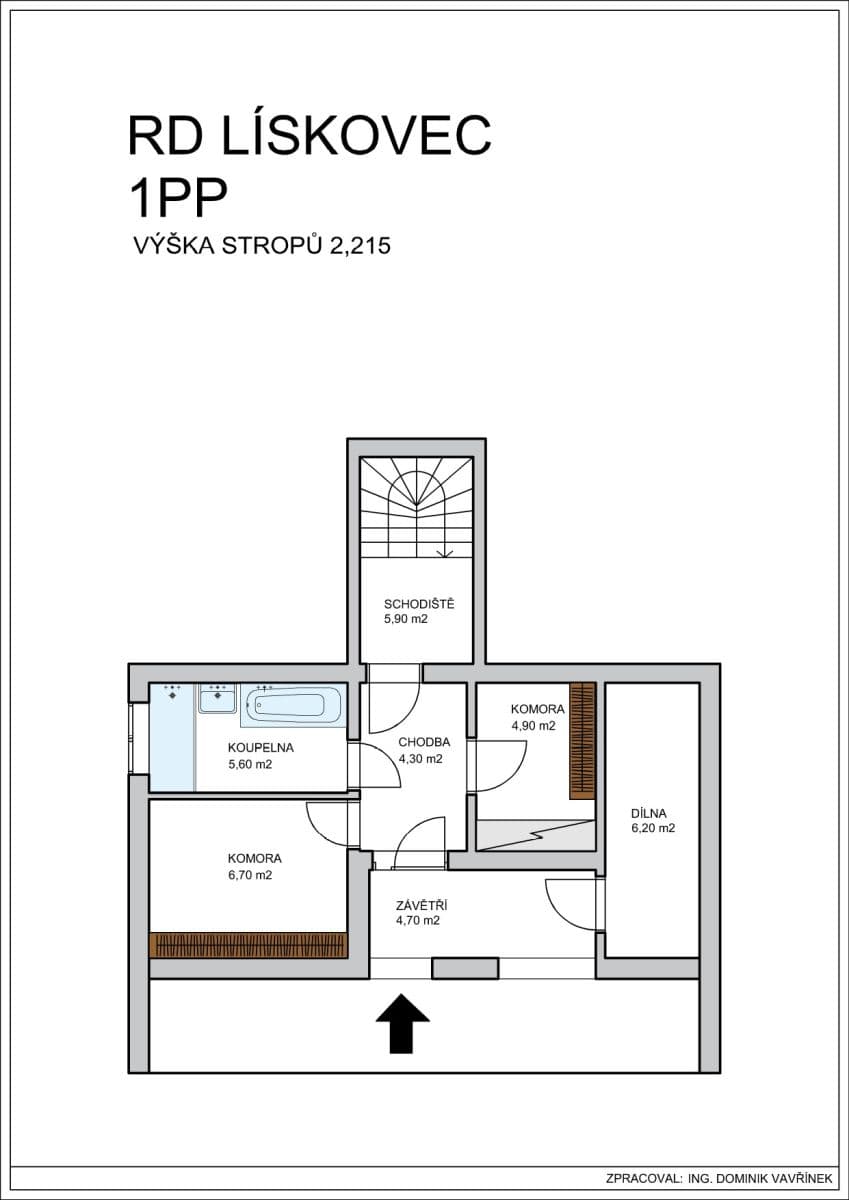 Prodej domu 180 m², pozemek 100 m², Koryčany, Zlínský kraj Prodej domu 180 m², pozemek 100 m², Koryčany, Zlínský kraj