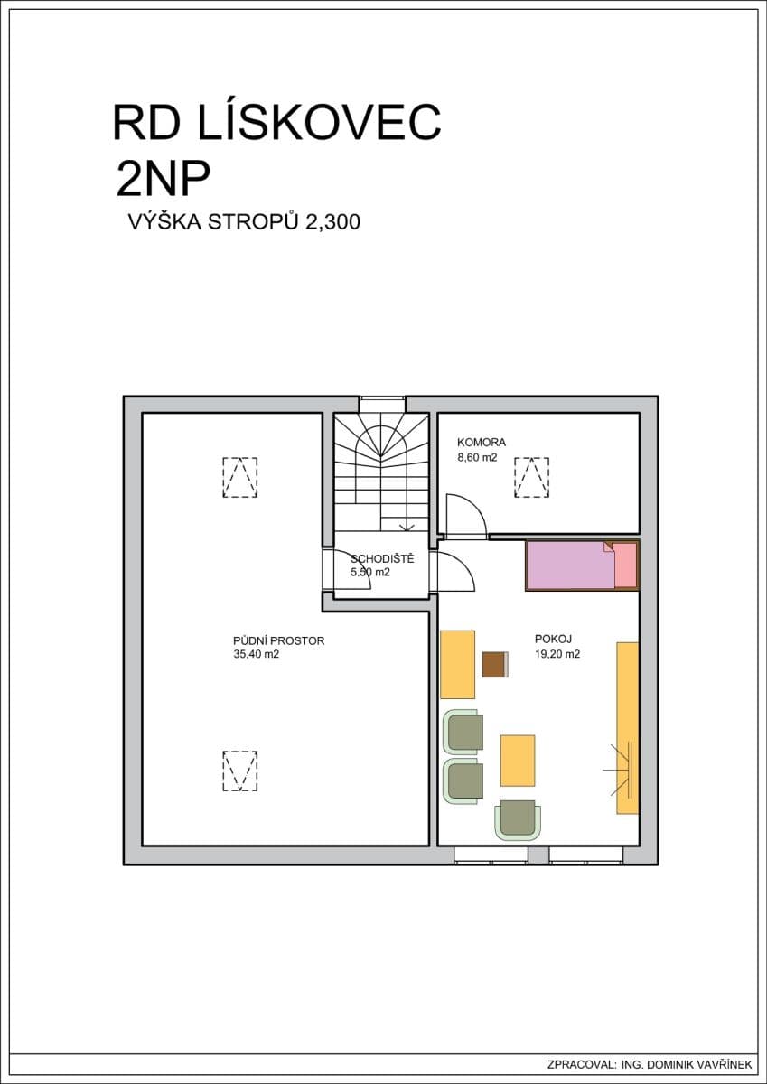 Prodej domu 180 m², pozemek 100 m², Koryčany, Zlínský kraj Prodej domu 180 m², pozemek 100 m², Koryčany, Zlínský kraj