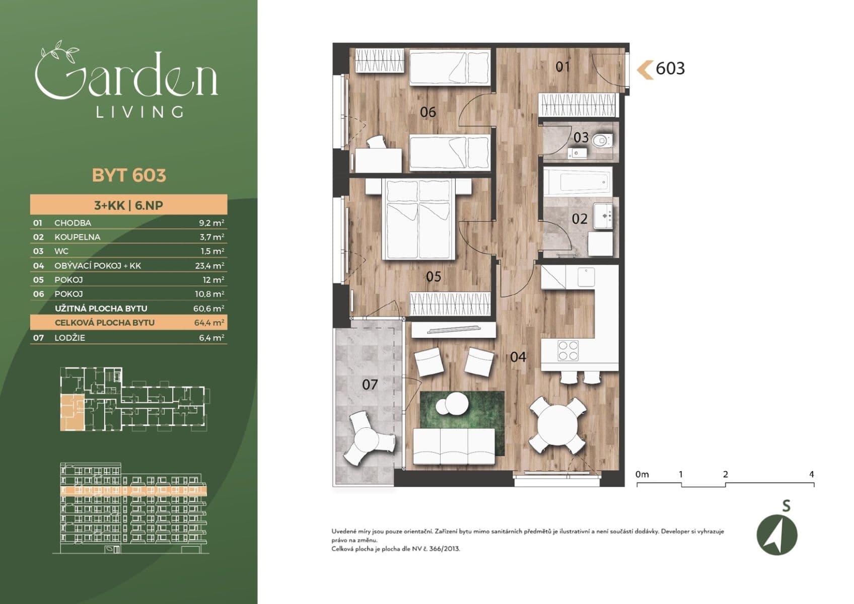 Pronájem bytu 3+kk 71 m², Arnošta Valenty, Praha, Praha Pronájem bytu 3+kk 71 m², Arnošta Valenty, Praha, Praha
