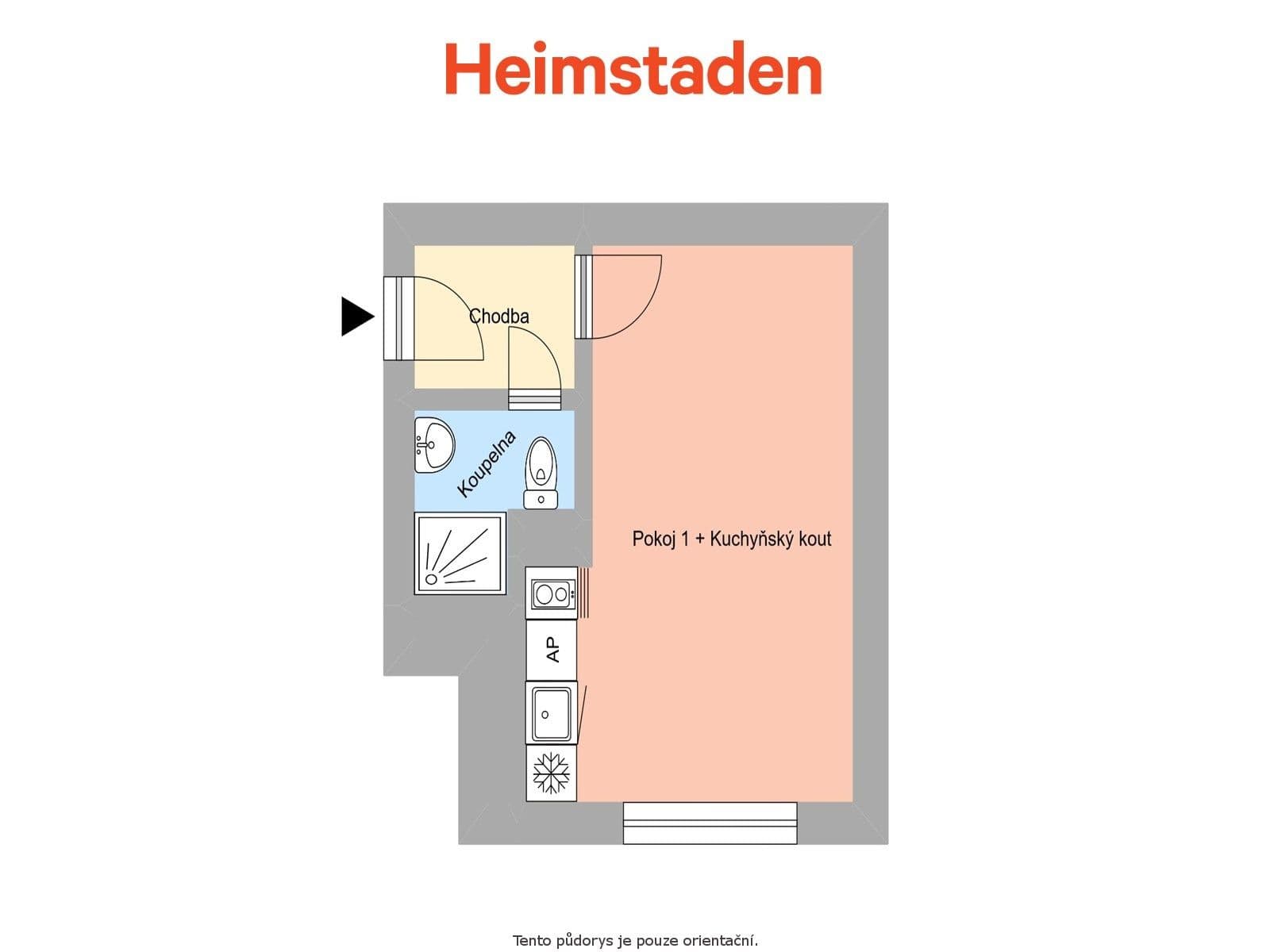 Pronájem bytu 1+kk 21 m², Jožky Jabůrkové, Havířov, Moravskoslezský kraj Pronájem bytu 1+kk 21 m², Jožky Jabůrkové, Havířov, Moravskoslezský kraj