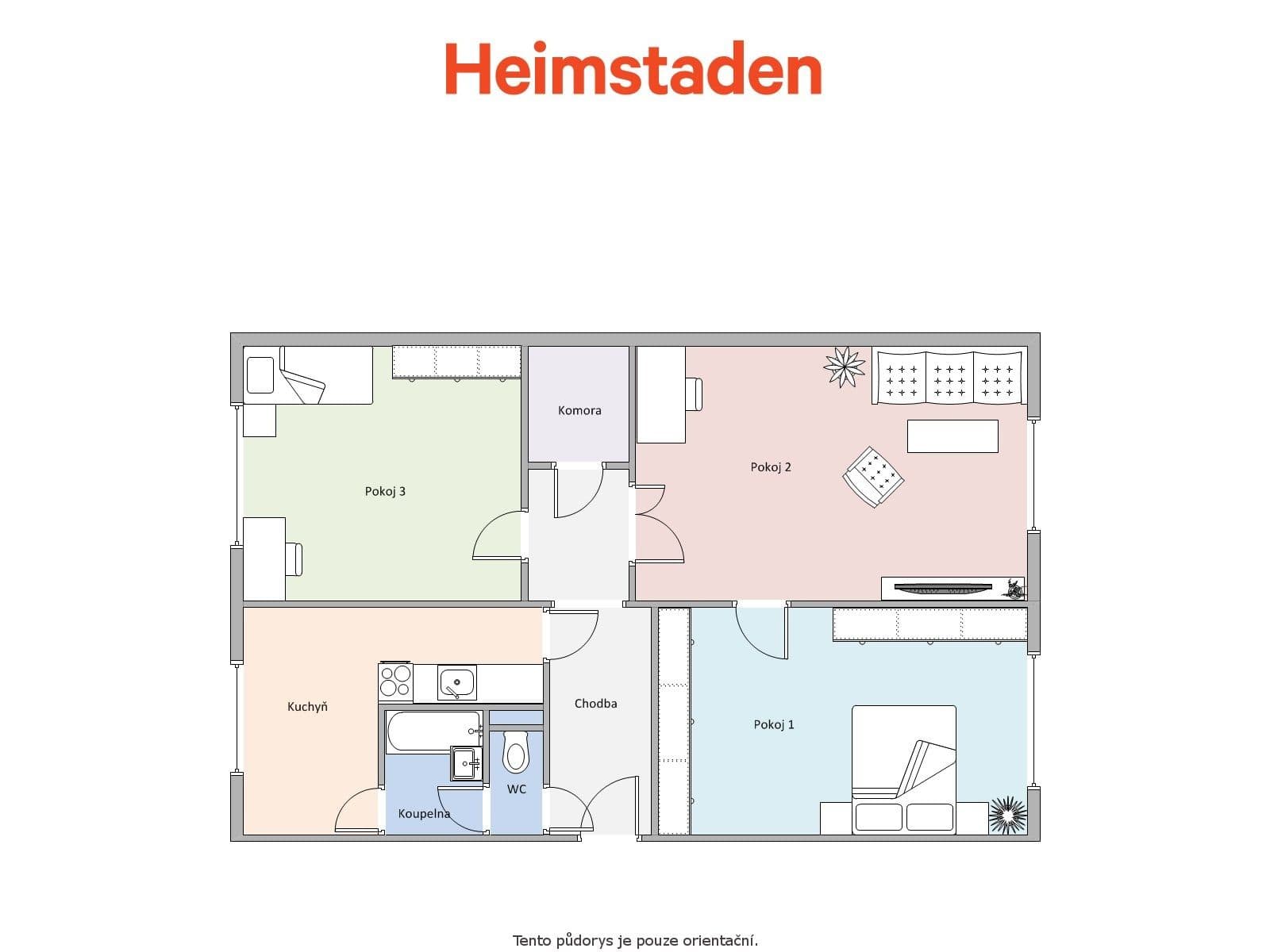 Pronájem bytu 3+1 75 m², Anenská, Frýdek-Místek, Moravskoslezský kraj Pronájem bytu 3+1 75 m², Anenská, Frýdek-Místek, Moravskoslezský kraj