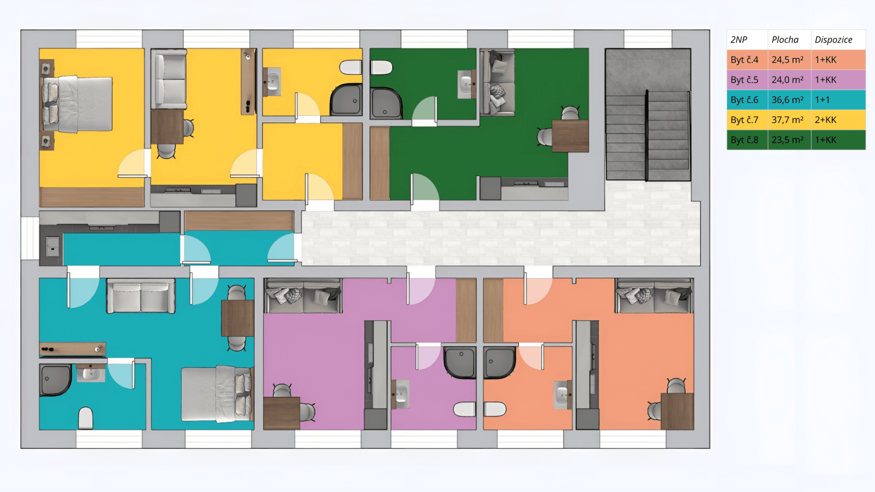 Prodej bytu 1+kk 25 m², Rýchorské náměstí, Žacléř, Královéhradecký kraj Prodej bytu 1+kk 25 m², Rýchorské náměstí, Žacléř, Královéhradecký kraj
