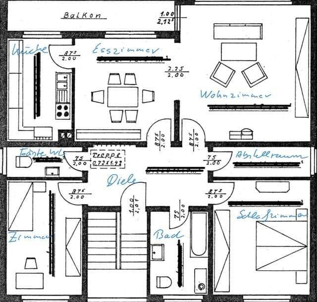 Pronájem bytu 4+kk 119 m², Moselstraße 9, Nentershausen, Porýní-Falc Pronájem bytu 4+kk 119 m², Moselstraße 9, Nentershausen, Porýní-Falc