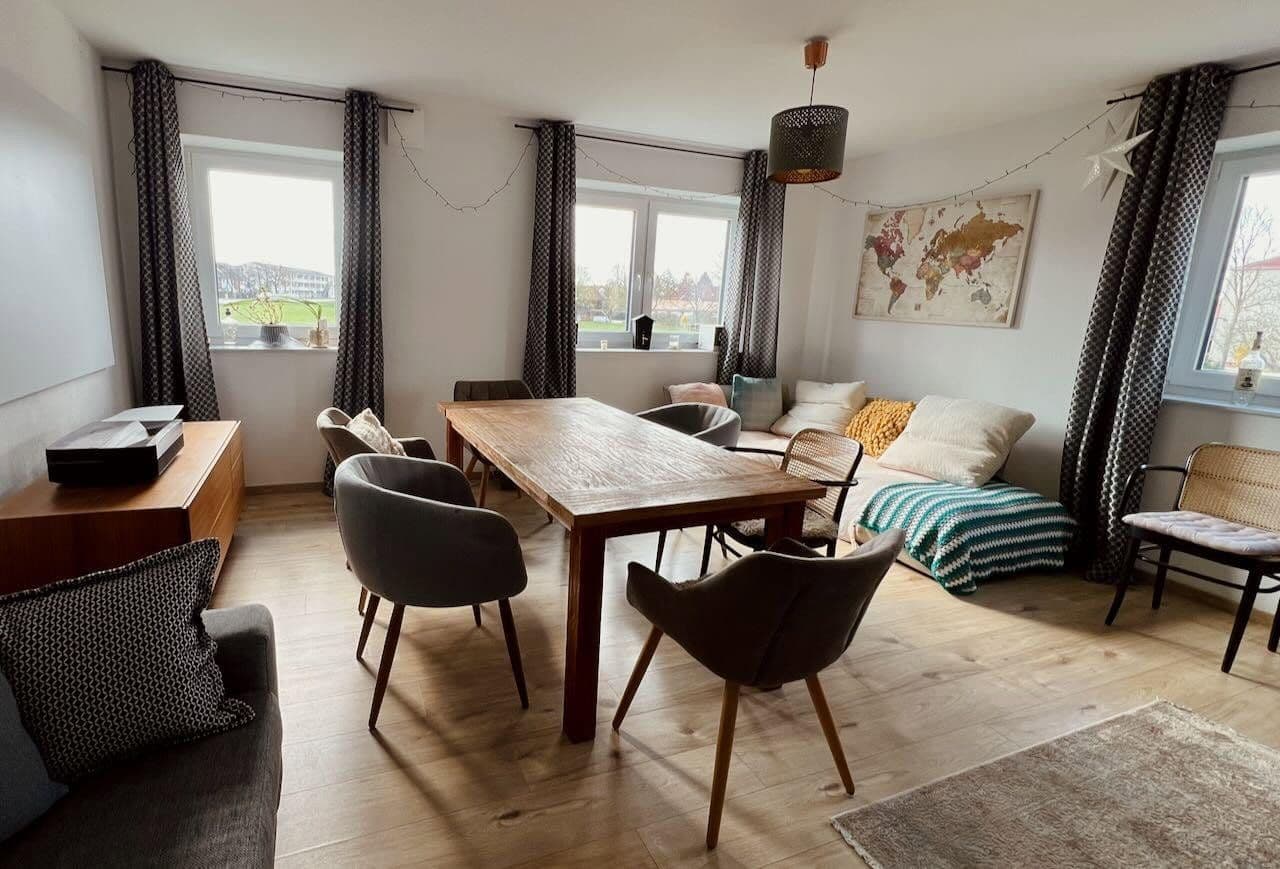 Pronájem bytu 2+1 71 m², Lavendelweg 3, Kirchheim b. München, Bavorsko Pronájem bytu 2+1 71 m², Lavendelweg 3, Kirchheim b. München, Bavorsko