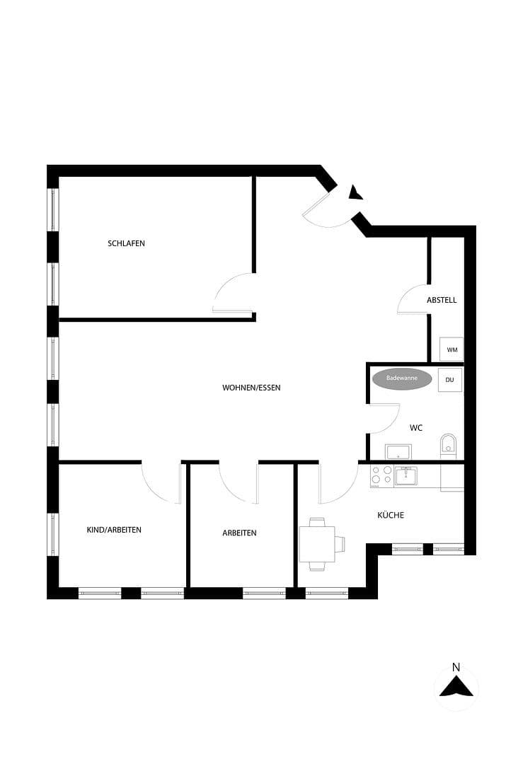 Pronájem bytu 4+kk 97 m², Ilsfeld, Bádensko-Württembersko Pronájem bytu 4+kk 97 m², Ilsfeld, Bádensko-Württembersko
