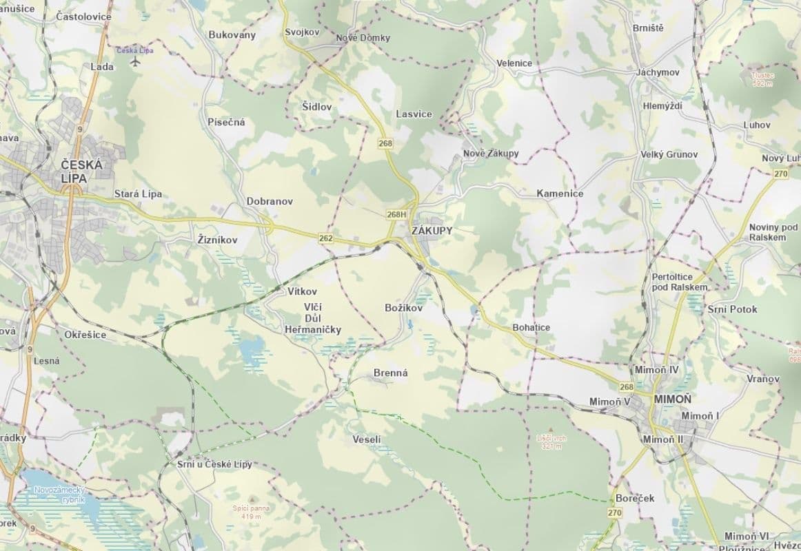 Prodej pozemku 1.326 m², Zákupy, Liberecký kraj Prodej pozemku 1.326 m², Zákupy, Liberecký kraj