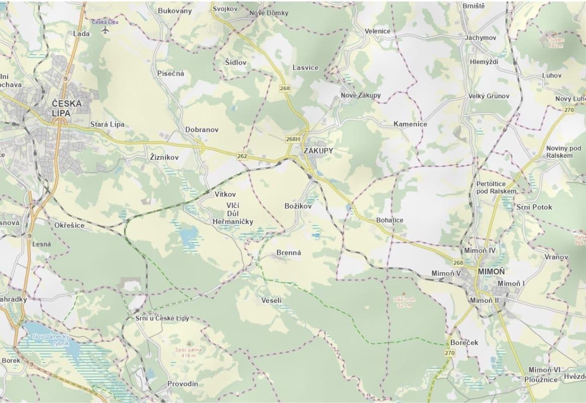 Prodej pozemku 4.791 m², Zákupy, Liberecký kraj Prodej pozemku 4.791 m², Zákupy, Liberecký kraj