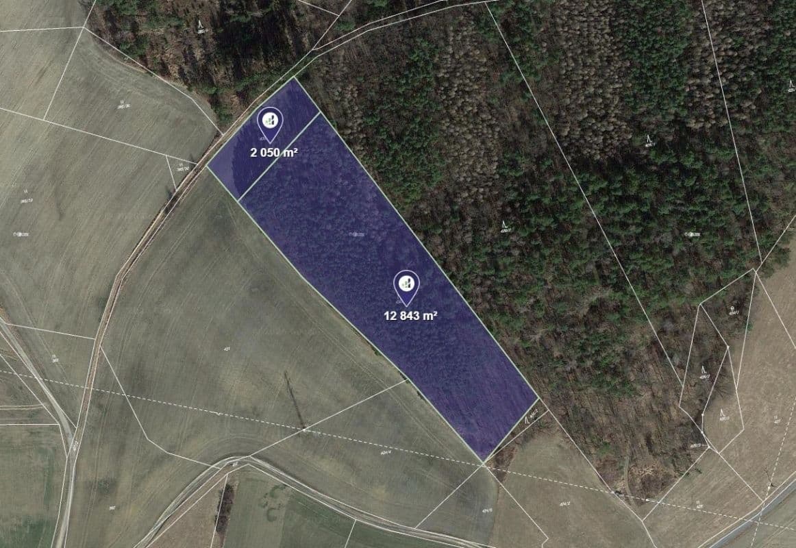 Prodej pozemku 3.723 m², Nové Dvory, Středočeský kraj Prodej pozemku 3.723 m², Nové Dvory, Středočeský kraj