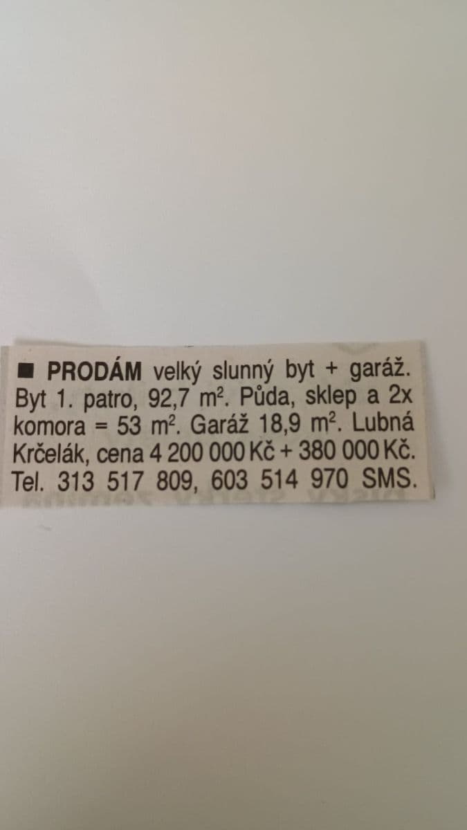 Prodej bytu 3+kk 146 m², Lubná, Středočeský kraj Prodej bytu 3+kk 146 m², Lubná, Středočeský kraj