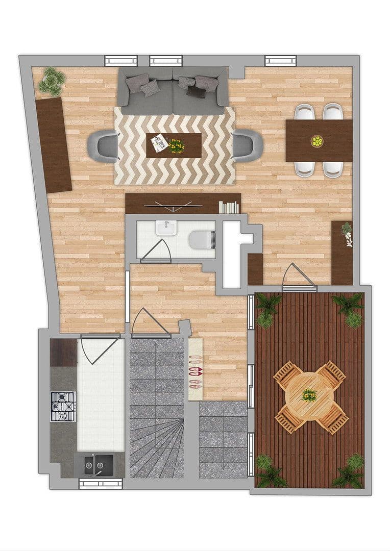 Pronájem bytu 3+1 97 m², Rathhausstraße 7, Hofheim am Taunus, Hessen Pronájem bytu 3+1 97 m², Rathhausstraße 7, Hofheim am Taunus, Hessen