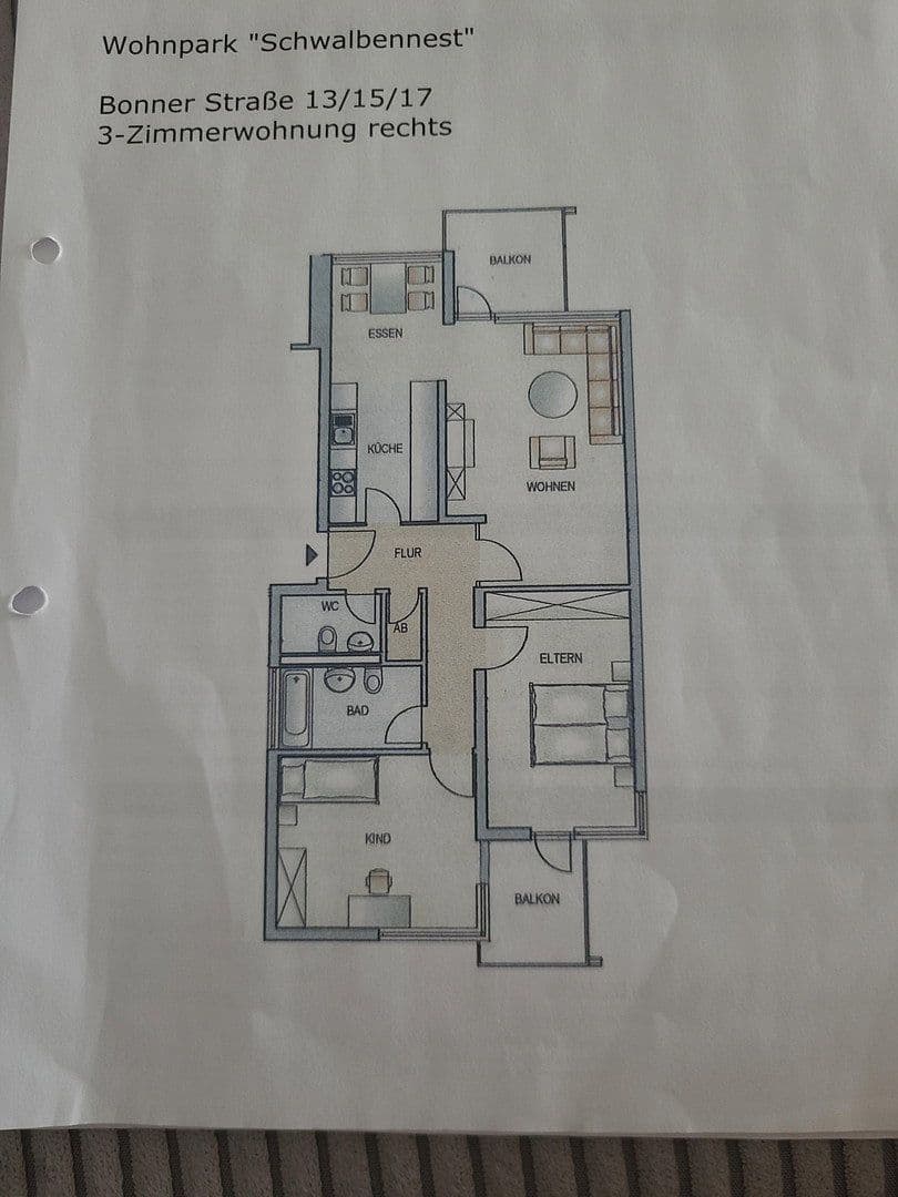 Prodej bytu 3+1 86 m², Würzburg, Bavorsko Prodej bytu 3+1 86 m², Würzburg, Bavorsko