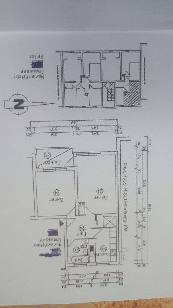 Prodej bytu 2+1 56 m², Marienfelder Chaussee, Berlin, Berlín Prodej bytu 2+1 56 m², Marienfelder Chaussee, Berlin, Berlín