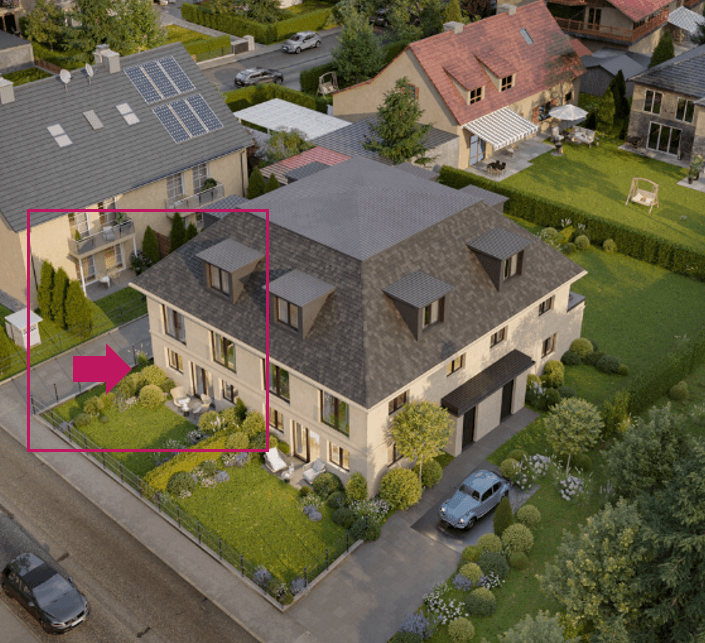 Pronájem domu 126 m², pozemek 141 m², München, Bavorsko Pronájem domu 126 m², pozemek 141 m², München, Bavorsko