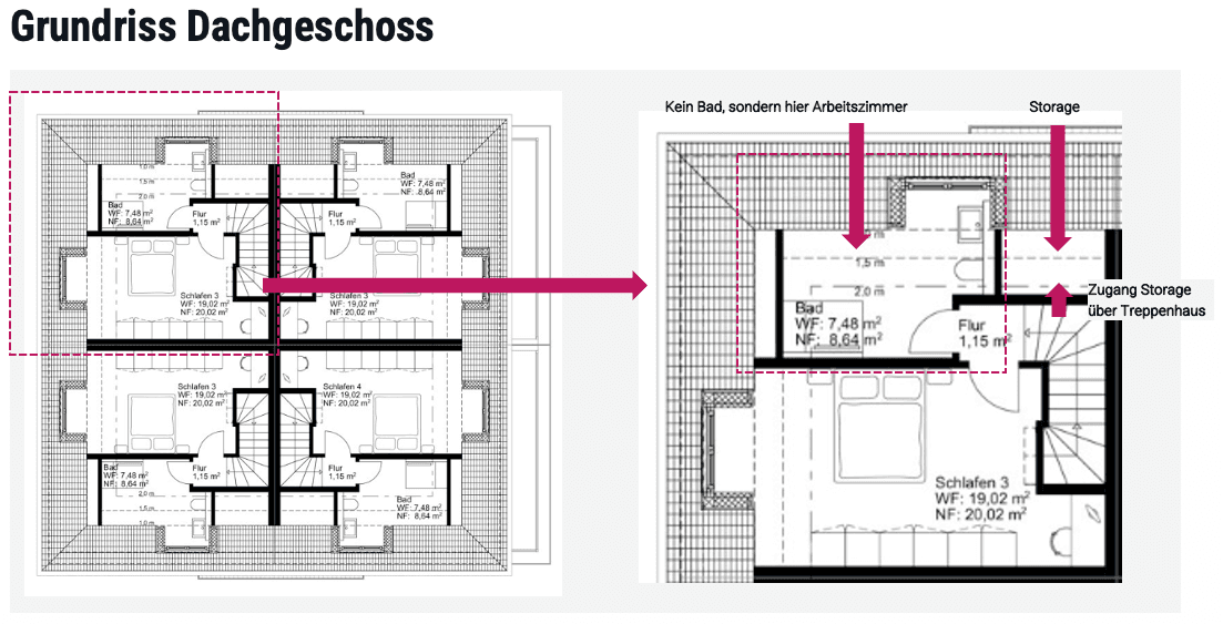 Pronájem domu 126 m², pozemek 141 m², München, Bavorsko Pronájem domu 126 m², pozemek 141 m², München, Bavorsko