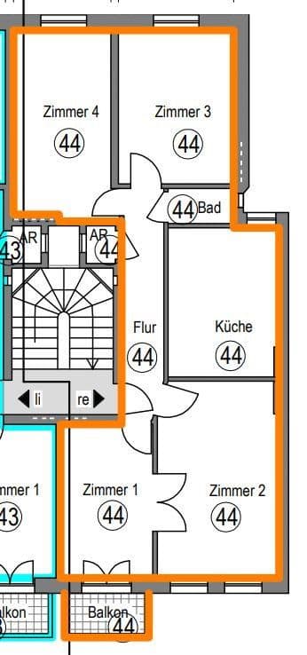 Pronájem bytu 4+1 75 m², Schrammsweg 21, Hamburg, Hamburg Pronájem bytu 4+1 75 m², Schrammsweg 21, Hamburg, Hamburg