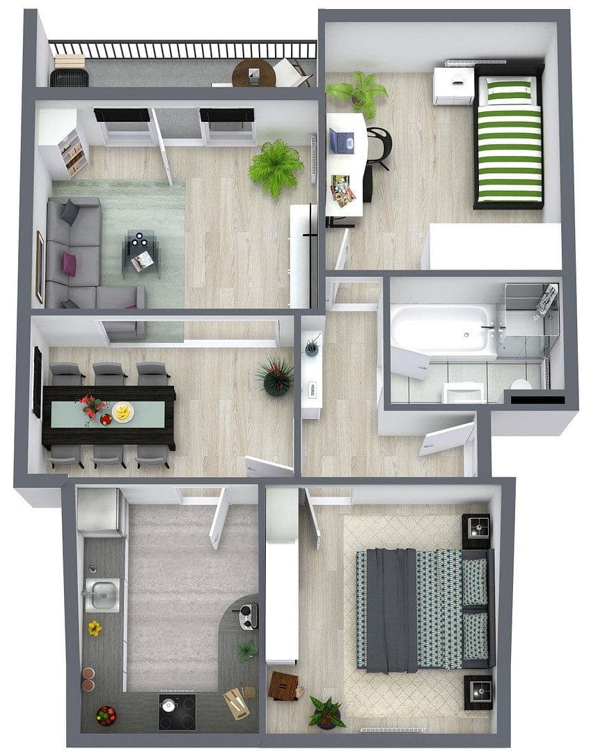 Pronájem bytu 3+1 80 m², Händelstraße 2, Wilkau-Haßlau, Sasko Pronájem bytu 3+1 80 m², Händelstraße 2, Wilkau-Haßlau, Sasko