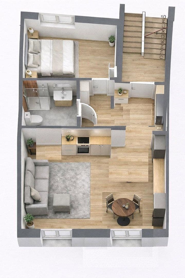 Pronájem bytu 2+1 40 m², Köln, Severní Porýní-Vestfálsko Pronájem bytu 2+1 40 m², Köln, Severní Porýní-Vestfálsko