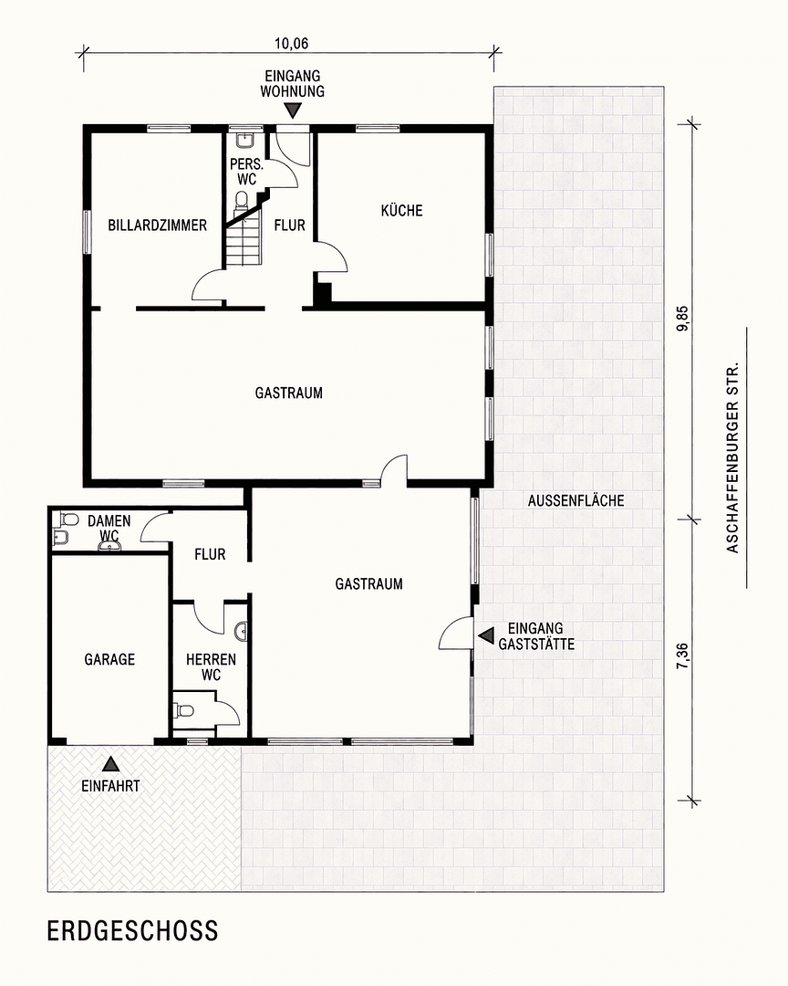 Prodej domu 318 m², pozemek 1.829 m², Aschaffenburger Str. 76-78, Babenhausen, Hessen Prodej domu 318 m², pozemek 1.829 m², Aschaffenburger Str. 76-78, Babenhausen, Hessen