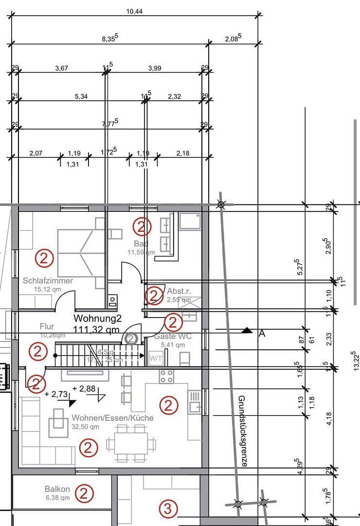 Pronájem bytu 4+1 110 m², Dorfbrunnenstr. 32, Wörth am Rhein, Porýní-Falc Pronájem bytu 4+1 110 m², Dorfbrunnenstr. 32, Wörth am Rhein, Porýní-Falc