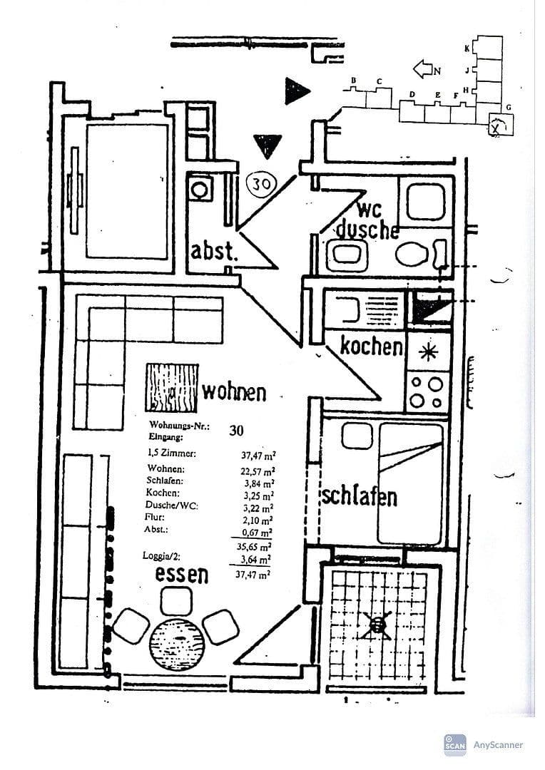 Prodej bytu 1+kk 38 m², Florhof 19, Speyer, Porýní-Falc Prodej bytu 1+kk 38 m², Florhof 19, Speyer, Porýní-Falc