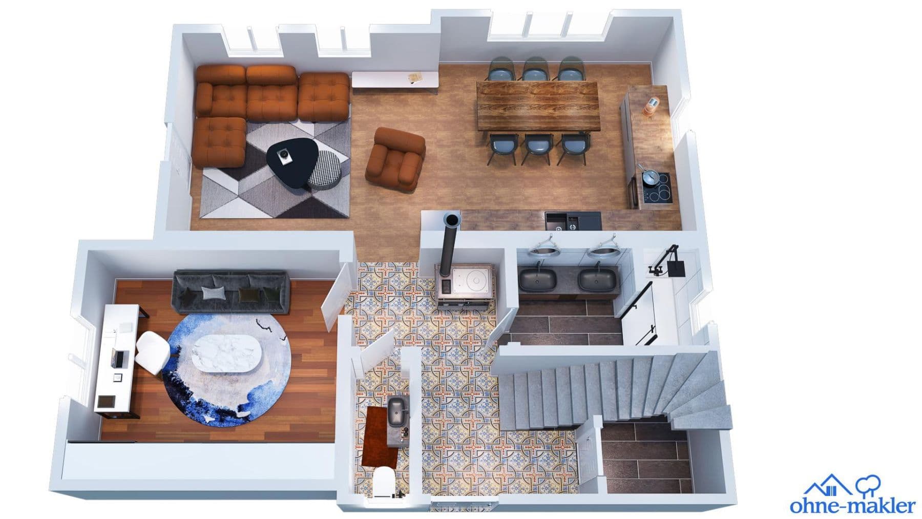 Prodej domu 105 m², pozemek 302 m², Benngasse 20, Bonn, Severní Porýní-Vestfálsko Prodej domu 105 m², pozemek 302 m², Benngasse 20, Bonn, Severní Porýní-Vestfálsko