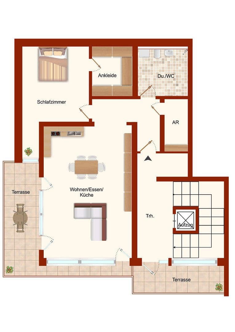 Pronájem bytu 2+1 104 m², Weinsteige 10, Bad Mergentheim, Bádensko-Württembersko Pronájem bytu 2+1 104 m², Weinsteige 10, Bad Mergentheim, Bádensko-Württembersko