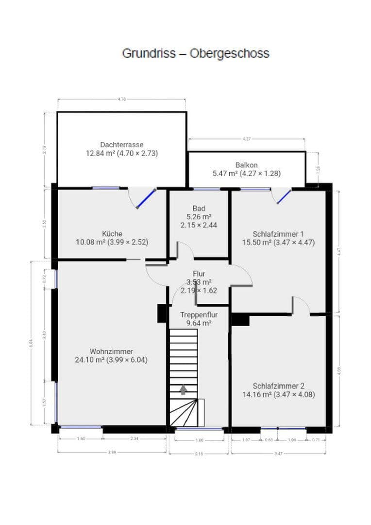 Pronájem bytu 3+1 87 m², Thüringer Str. 76, Wildeck, Hessen Pronájem bytu 3+1 87 m², Thüringer Str. 76, Wildeck, Hessen