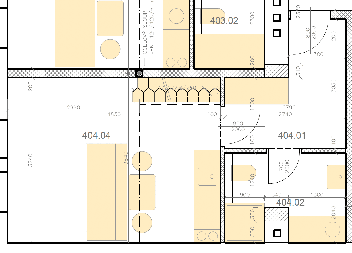 Pronájem bytu 1+kk 40 m², Štefánikova, Brno, Jihomoravský kraj Pronájem bytu 1+kk 40 m², Štefánikova, Brno, Jihomoravský kraj