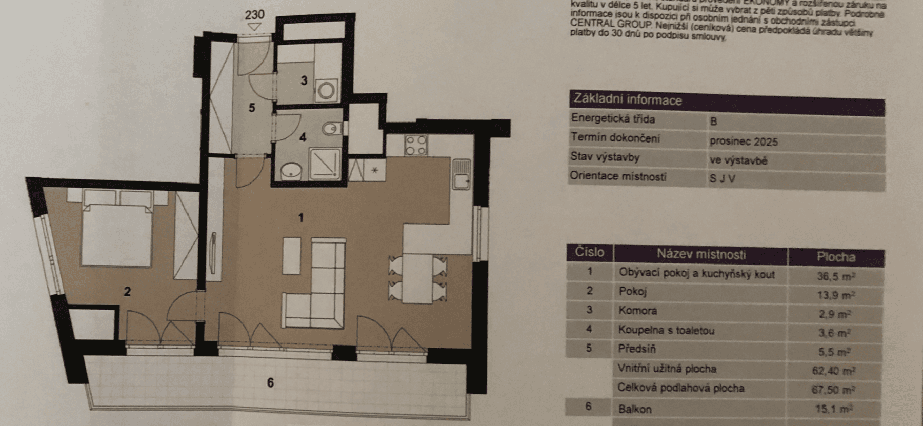 Pronájem bytu 2+kk 63 m², Pod Harfou, Praha, Praha Pronájem bytu 2+kk 63 m², Pod Harfou, Praha, Praha