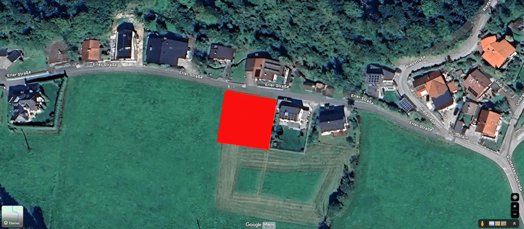 Prodej pozemku 700 m², Niederndorf bei Kufstein, Tyrolsko Prodej pozemku 700 m², Niederndorf bei Kufstein, Tyrolsko