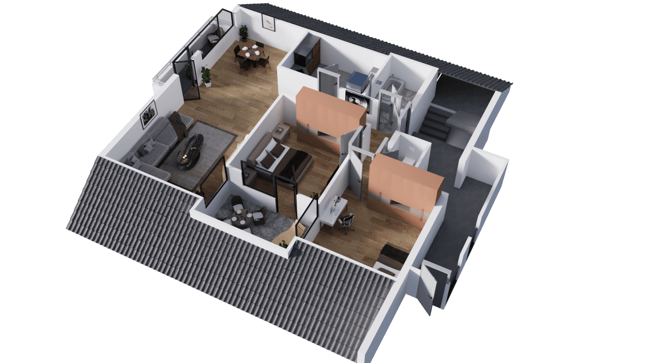 Pronájem bytu 3+kk 79 m², Am Brücklesbach 39, Leutenbach, Bádensko-Württembersko Pronájem bytu 3+kk 79 m², Am Brücklesbach 39, Leutenbach, Bádensko-Württembersko