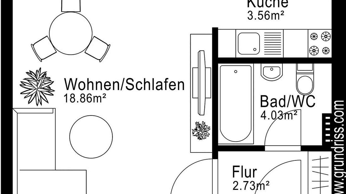 Pronájem bytu 1+1 29 m², München, Bavorsko Pronájem bytu 1+1 29 m², München, Bavorsko